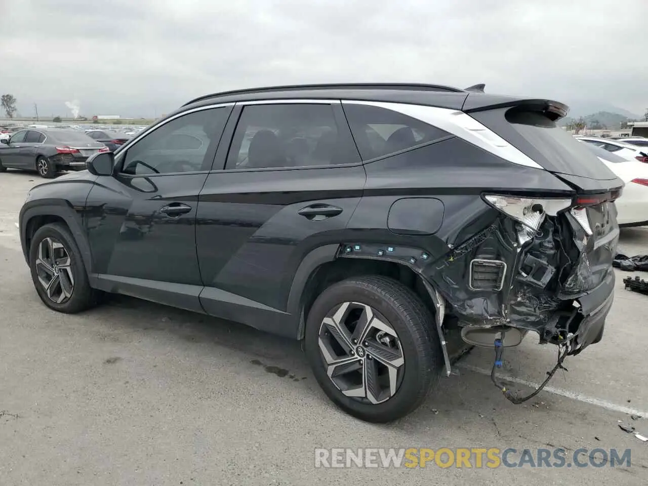 2 Photograph of a damaged car KM8JBDD21RU169740 HYUNDAI TUCSON 2024