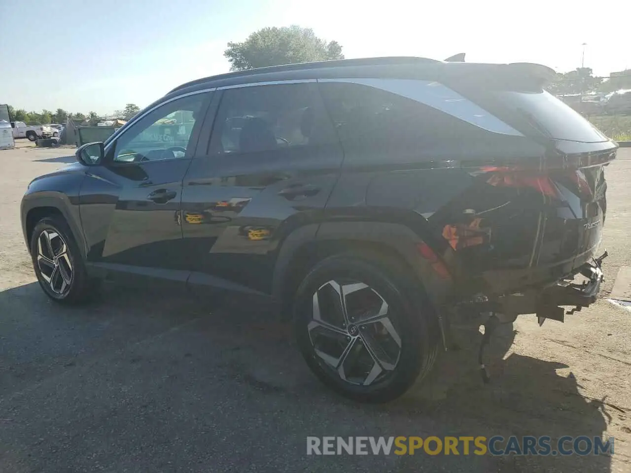 2 Photograph of a damaged car KM8JBDD27RU157706 HYUNDAI TUCSON 2024