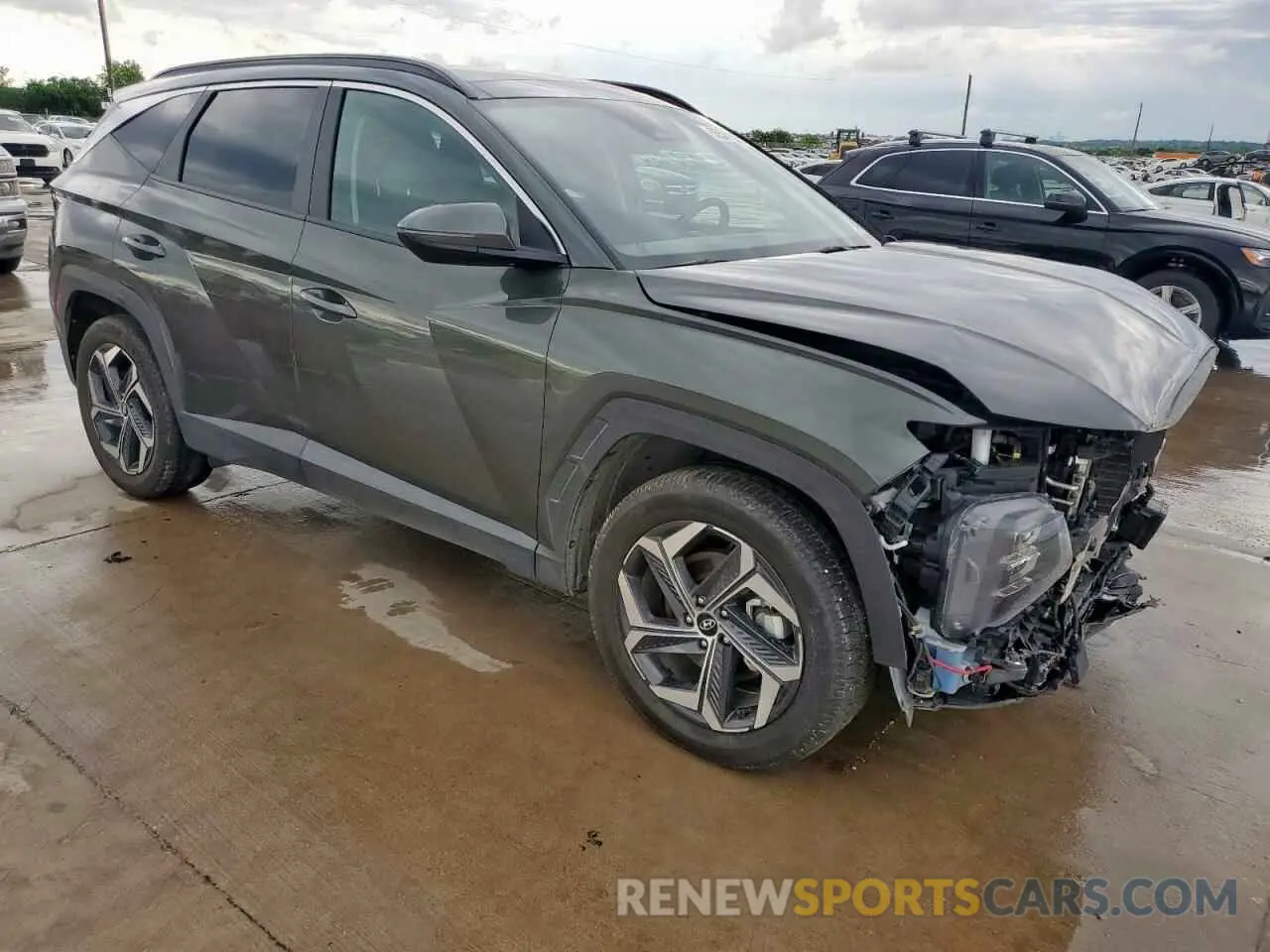 4 Photograph of a damaged car KM8JCCD11RU179148 HYUNDAI TUCSON 2024