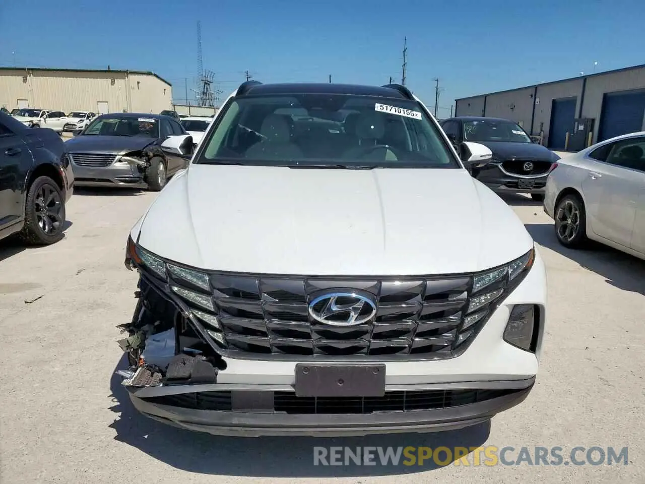 5 Photograph of a damaged car KM8JCCD11RU205196 HYUNDAI TUCSON 2024