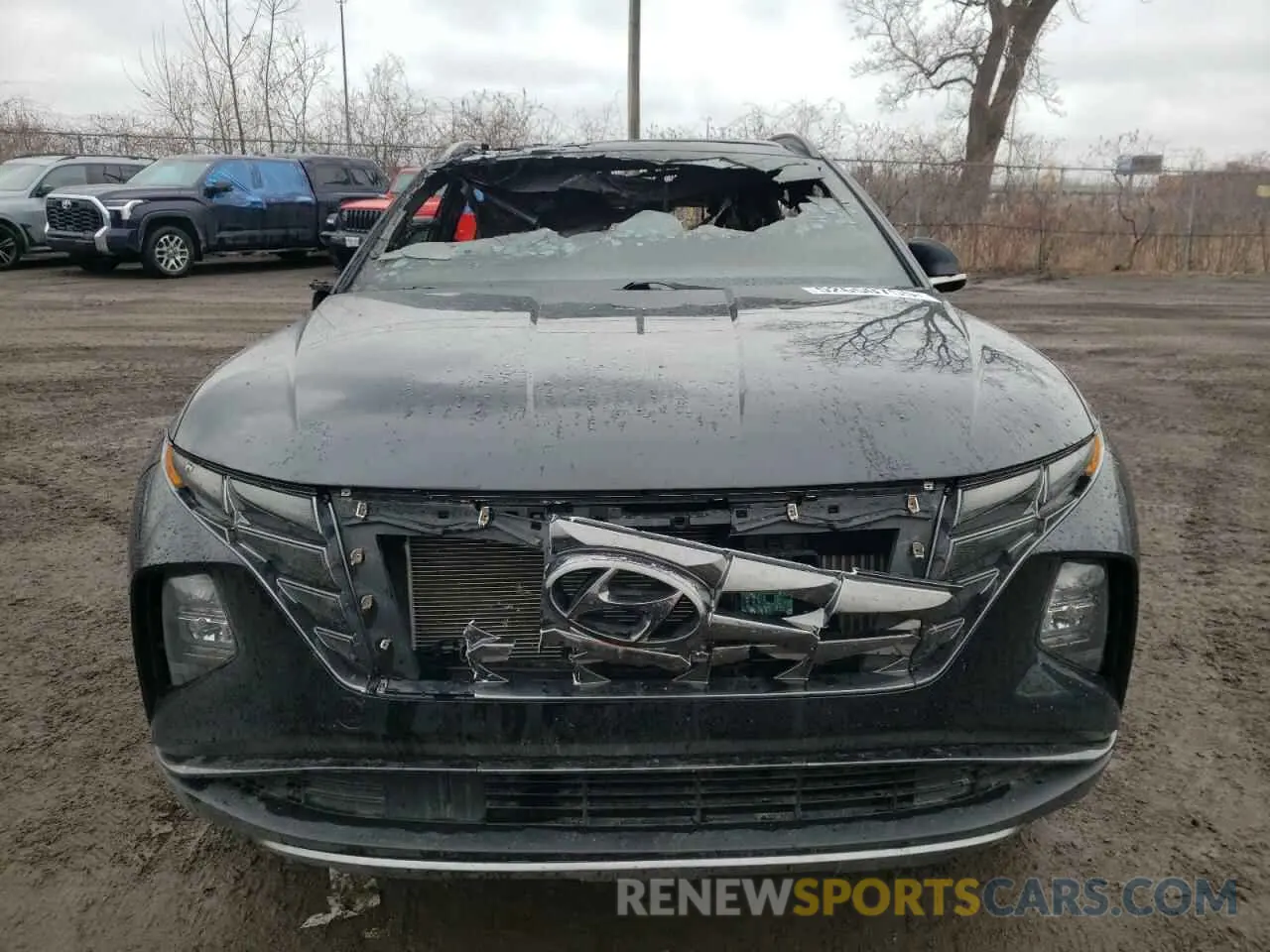 5 Photograph of a damaged car KM8JCCD13RU196212 HYUNDAI TUCSON 2024
