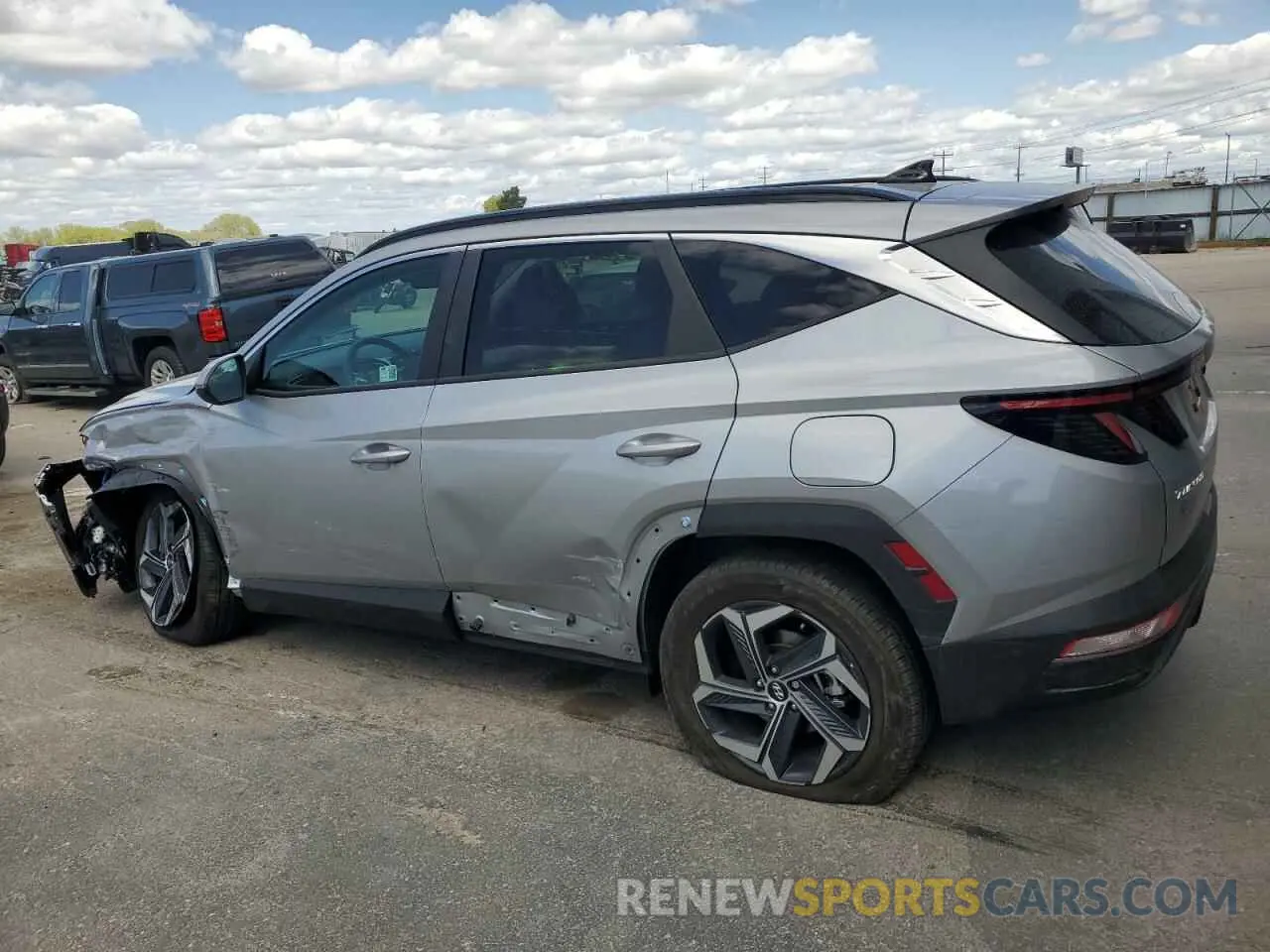 2 Photograph of a damaged car KM8JCCD14RU204043 HYUNDAI TUCSON 2024