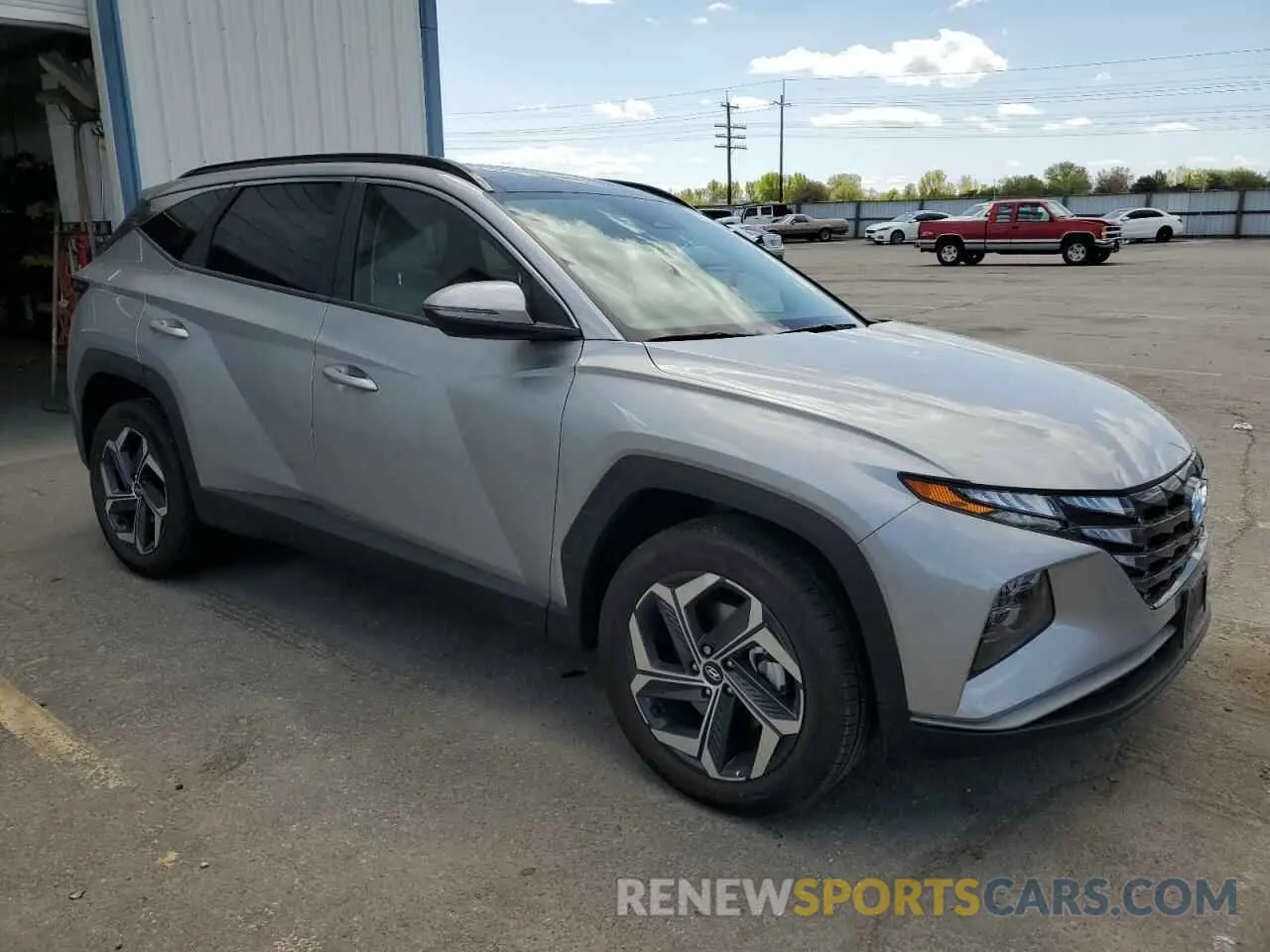 4 Photograph of a damaged car KM8JCCD14RU204043 HYUNDAI TUCSON 2024