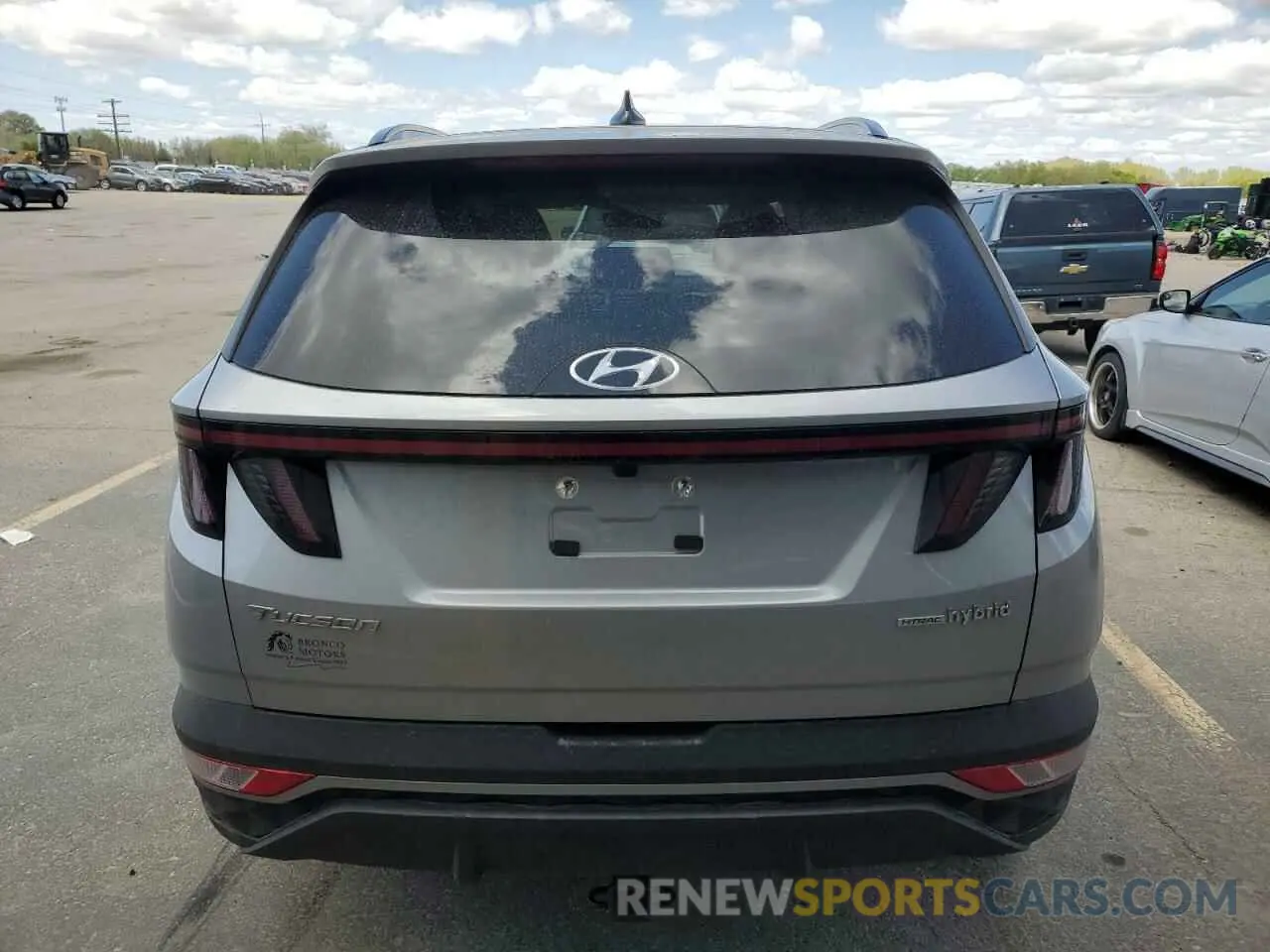 6 Photograph of a damaged car KM8JCCD14RU204043 HYUNDAI TUCSON 2024
