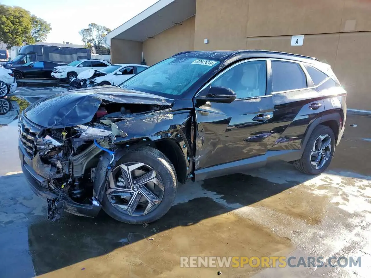 1 Photograph of a damaged car KM8JCCD15RU183056 HYUNDAI TUCSON 2024