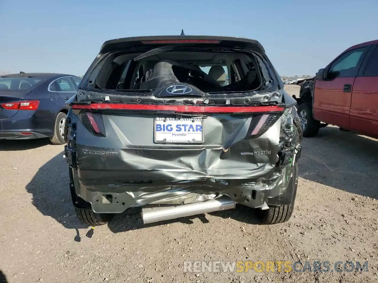 6 Photograph of a damaged car KM8JCCD16RU220891 HYUNDAI TUCSON 2024