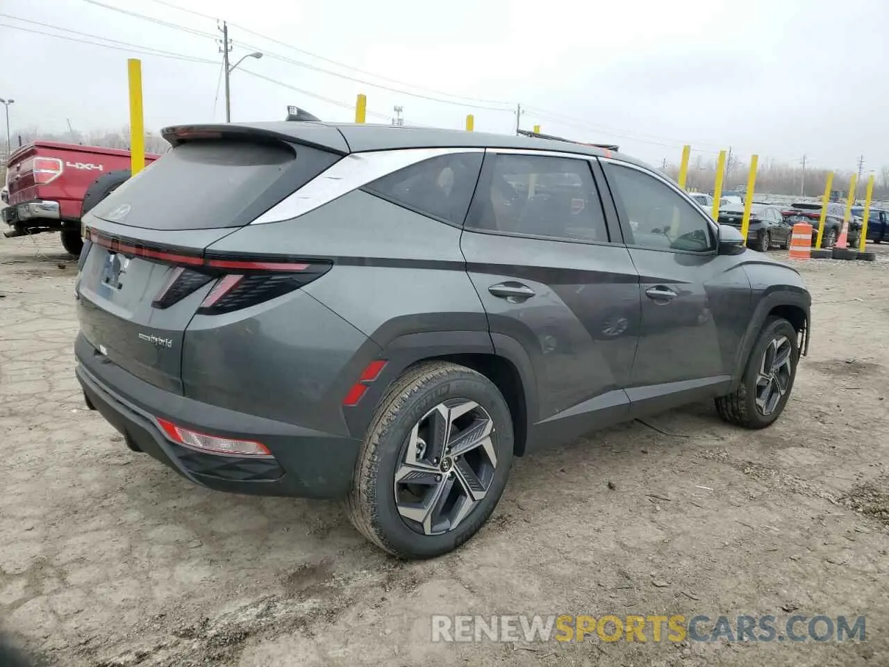3 Photograph of a damaged car KM8JCCD16RU231129 HYUNDAI TUCSON 2024
