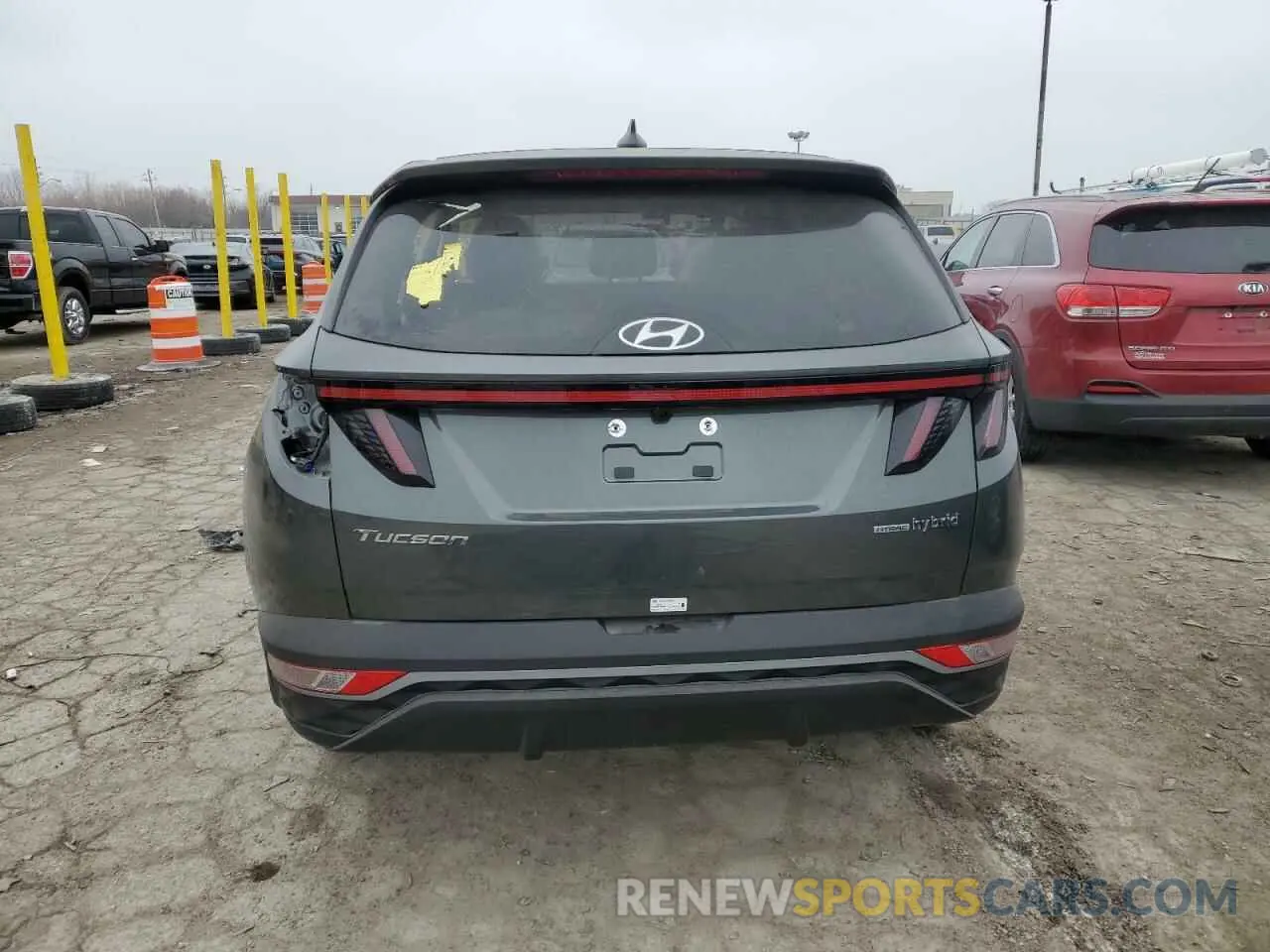 6 Photograph of a damaged car KM8JCCD16RU231129 HYUNDAI TUCSON 2024