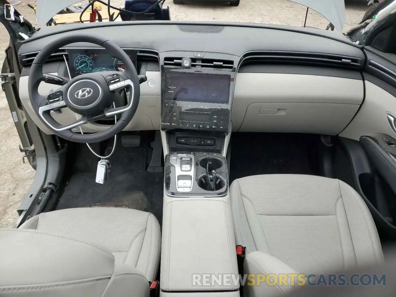 8 Photograph of a damaged car KM8JCCD16RU231129 HYUNDAI TUCSON 2024