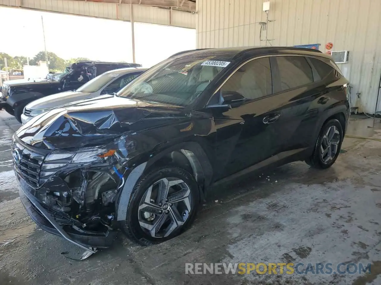 1 Photograph of a damaged car KM8JCCD17RU145201 HYUNDAI TUCSON 2024