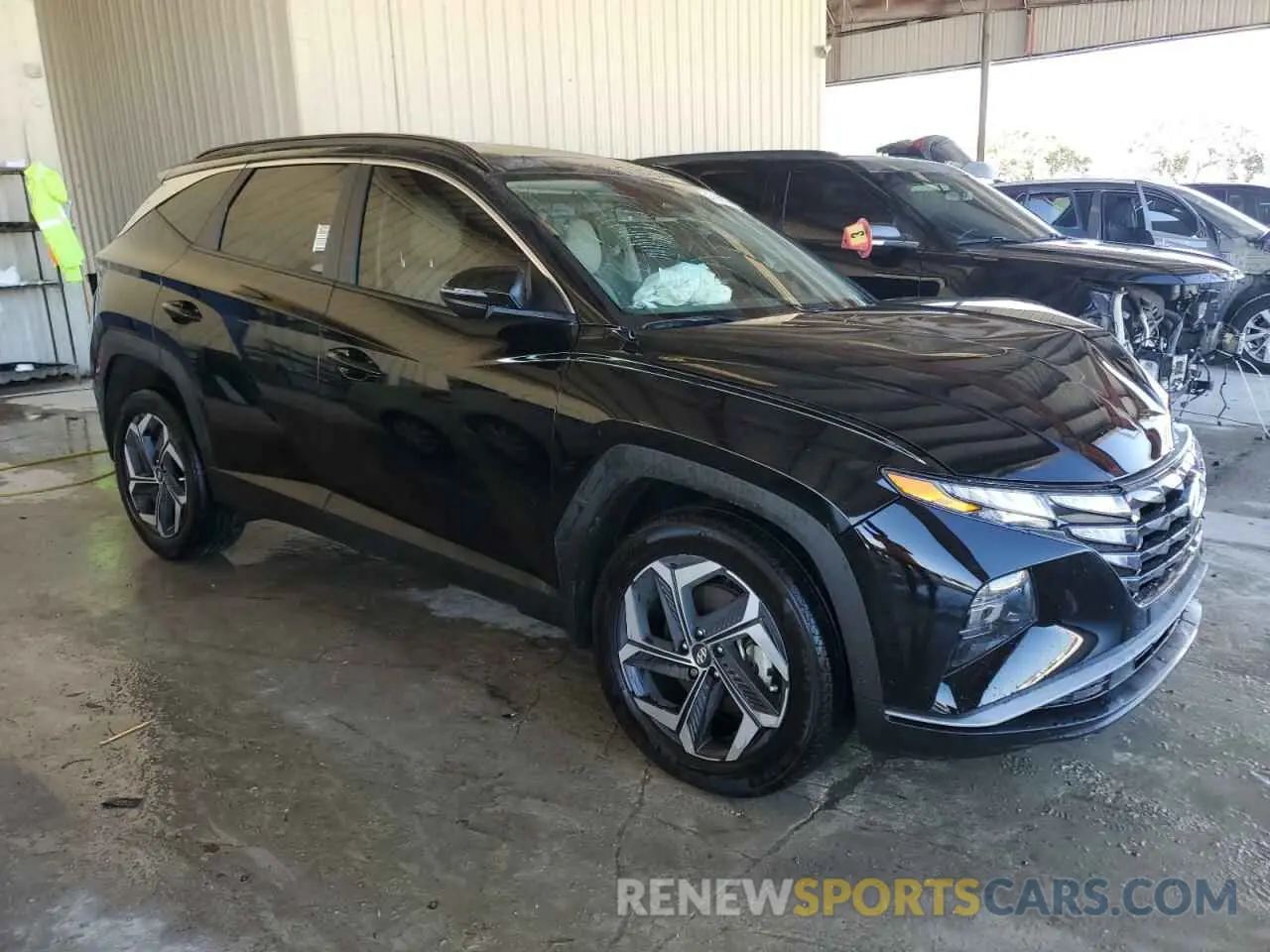 4 Photograph of a damaged car KM8JCCD17RU145201 HYUNDAI TUCSON 2024