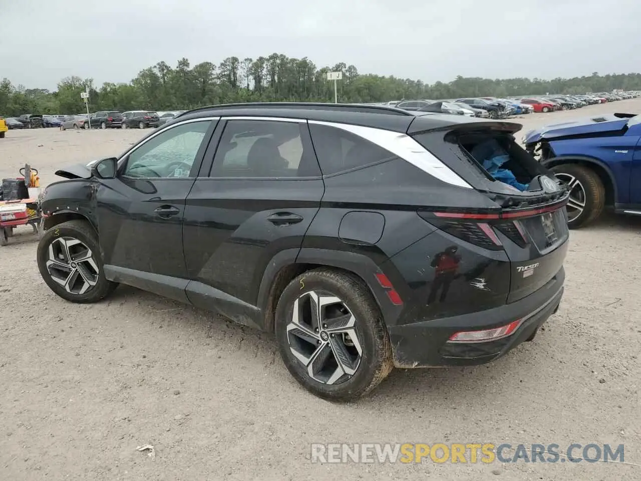 2 Photograph of a damaged car KM8JCCD17RU164265 HYUNDAI TUCSON 2024
