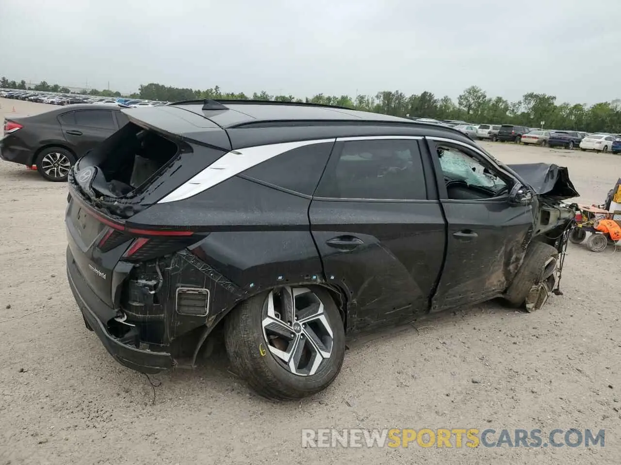 3 Photograph of a damaged car KM8JCCD17RU164265 HYUNDAI TUCSON 2024