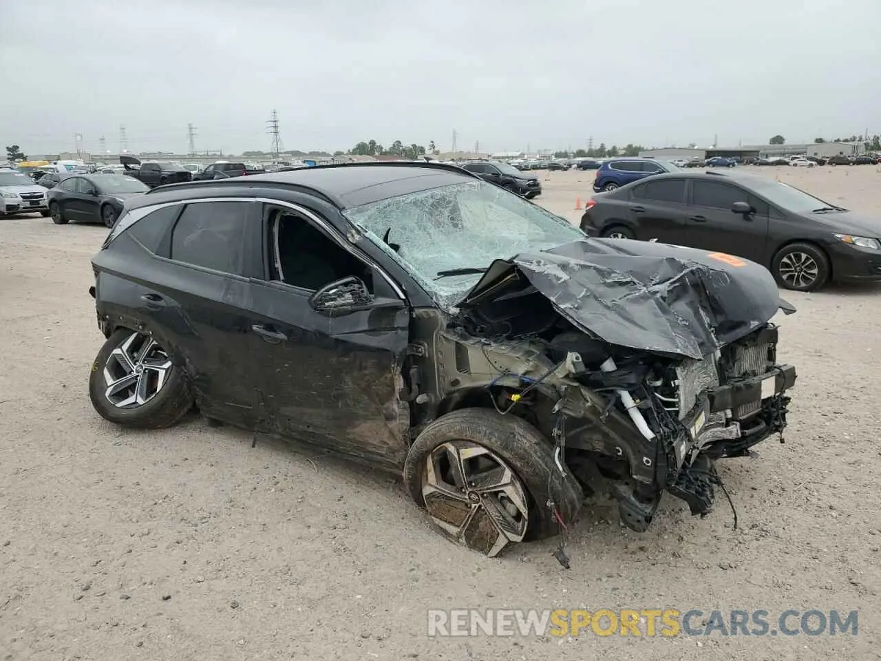 4 Photograph of a damaged car KM8JCCD17RU164265 HYUNDAI TUCSON 2024