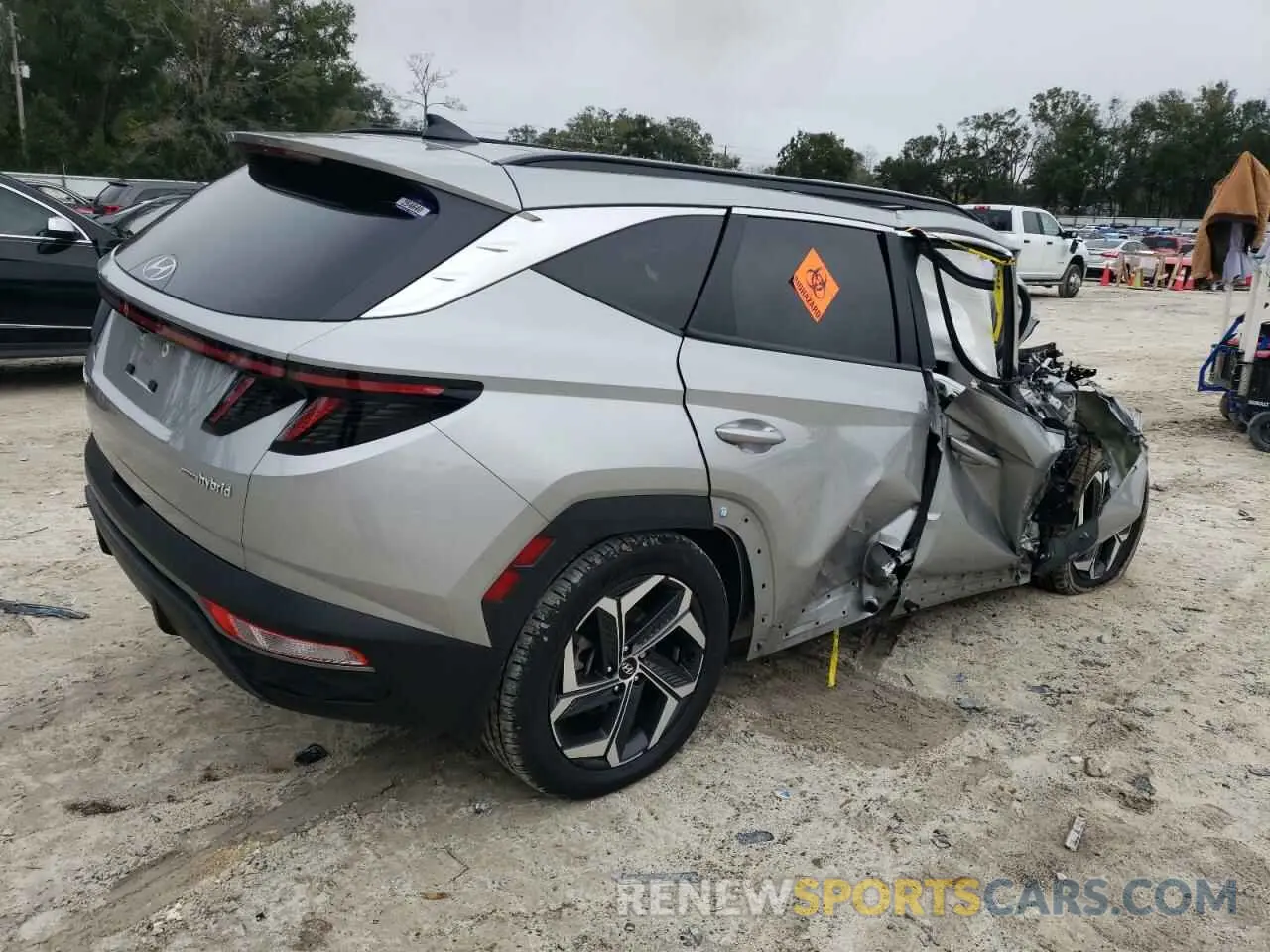 3 Photograph of a damaged car KM8JCCD17RU186024 HYUNDAI TUCSON 2024