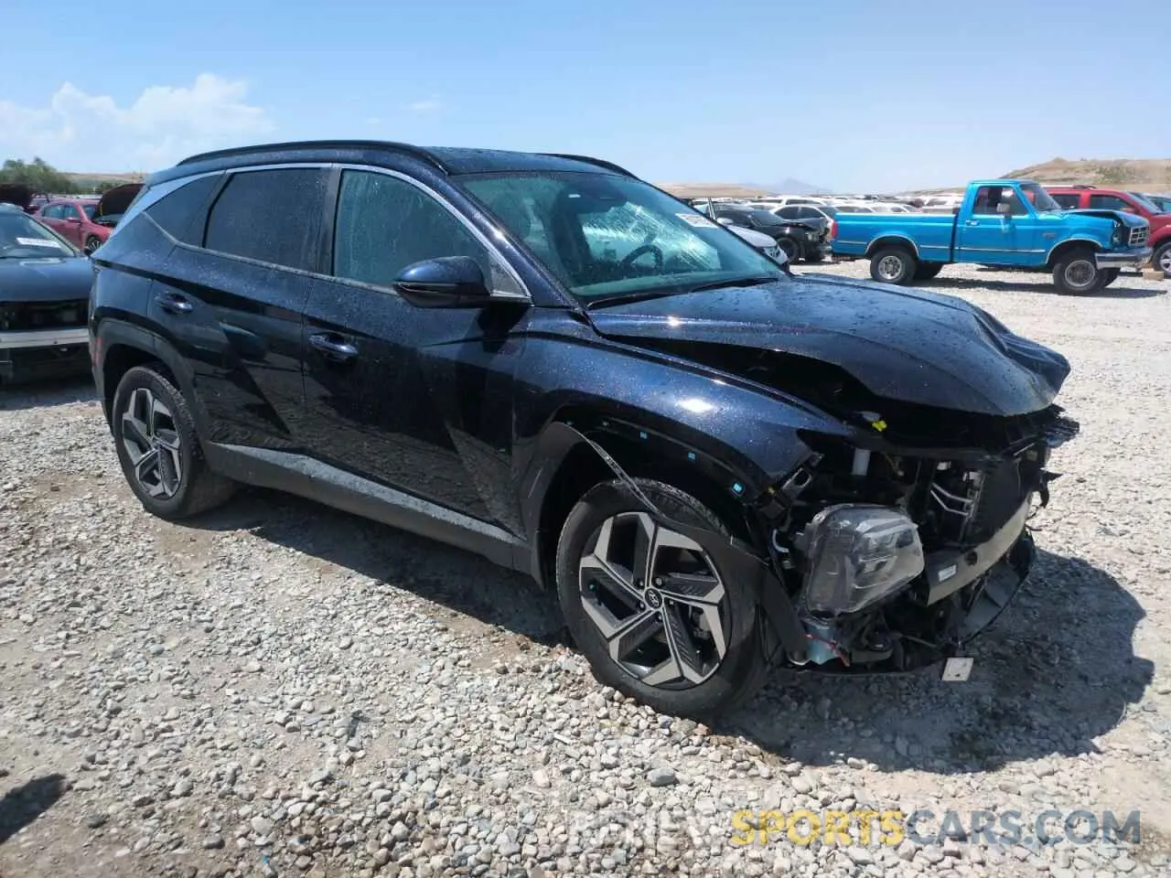 4 Photograph of a damaged car KM8JCCD17RU191191 HYUNDAI TUCSON 2024