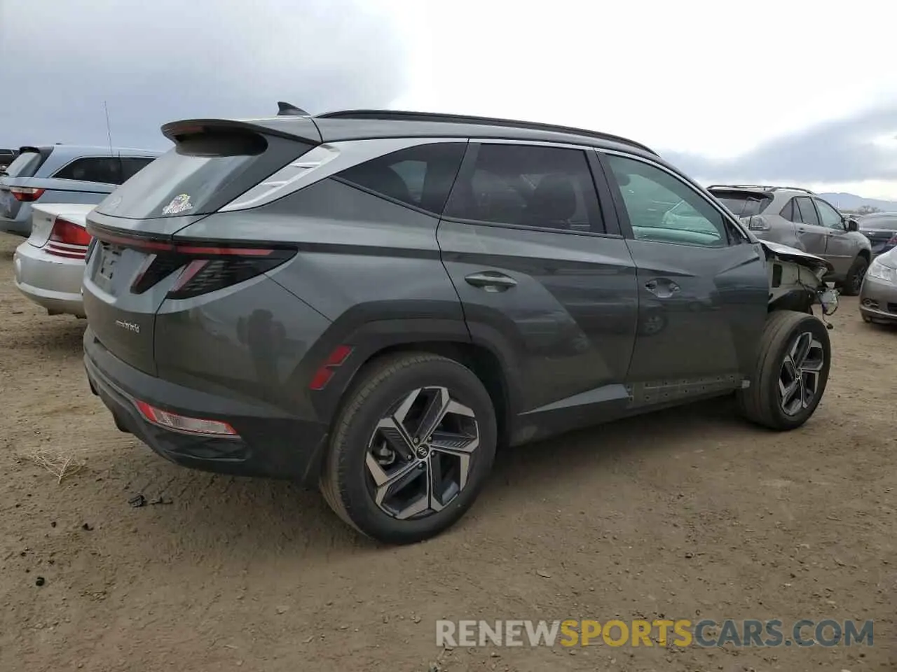 3 Photograph of a damaged car KM8JCCD19RU139724 HYUNDAI TUCSON 2024