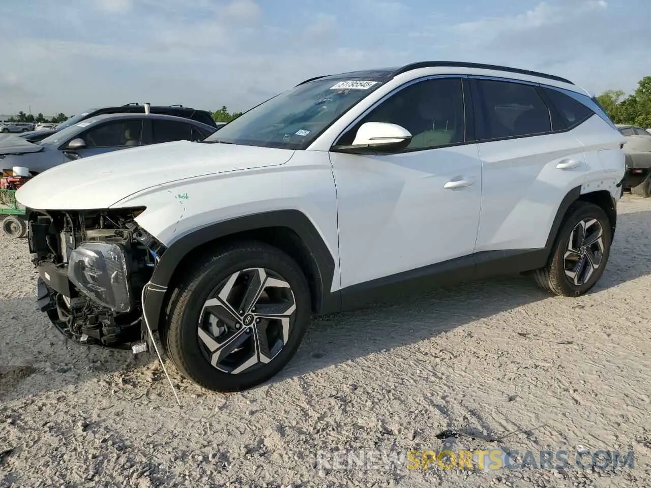 1 Photograph of a damaged car KM8JCCD19RU164509 HYUNDAI TUCSON 2024