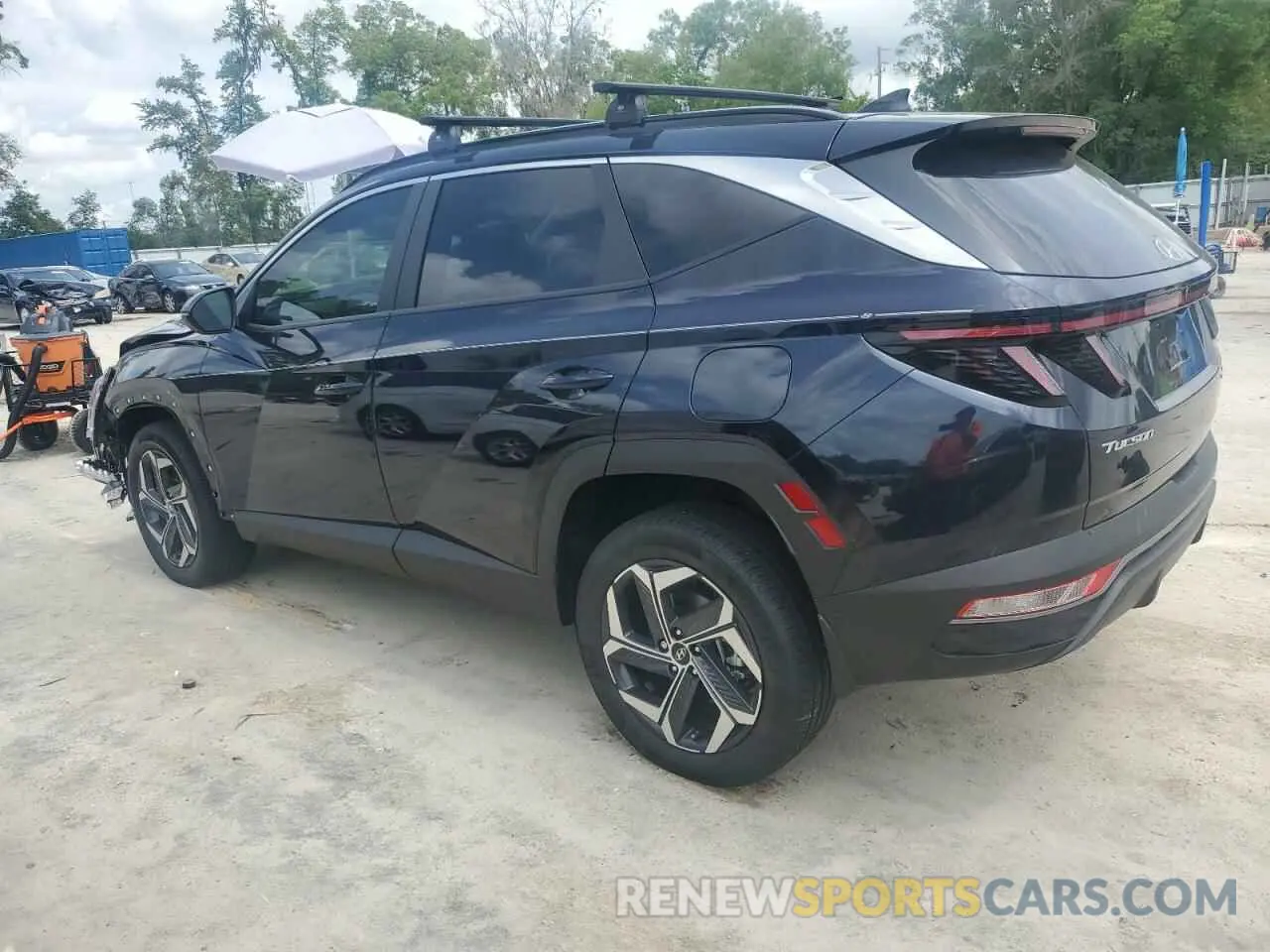 2 Photograph of a damaged car KM8JCCD19RU182377 HYUNDAI TUCSON 2024