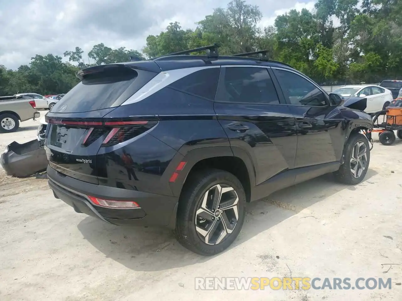 3 Photograph of a damaged car KM8JCCD19RU182377 HYUNDAI TUCSON 2024