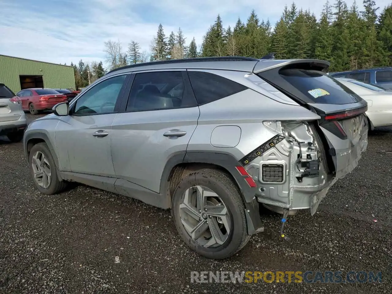 2 Photograph of a damaged car KM8JCCD19RU191435 HYUNDAI TUCSON 2024
