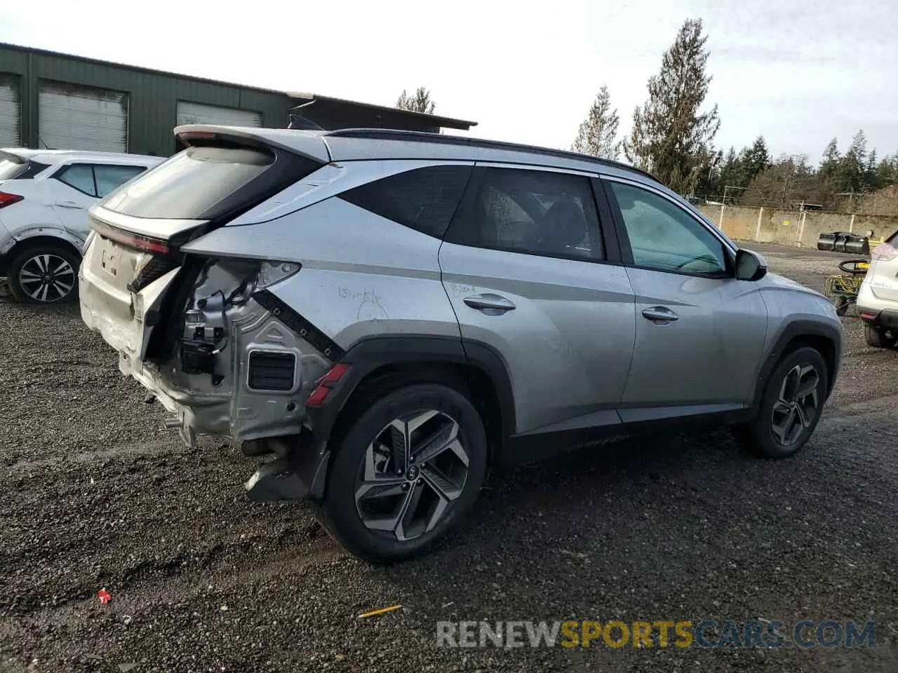 3 Photograph of a damaged car KM8JCCD19RU191435 HYUNDAI TUCSON 2024