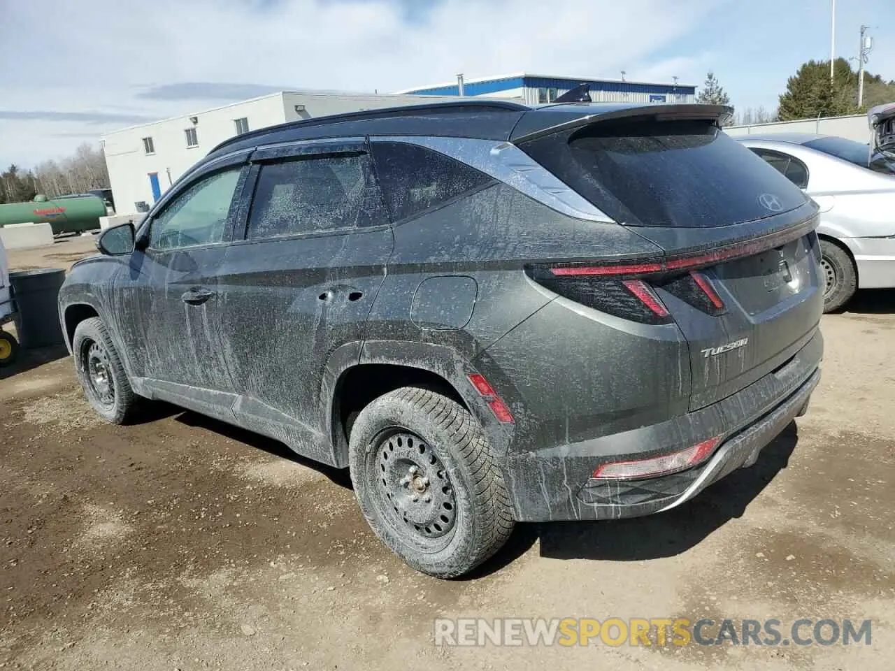 2 Photograph of a damaged car KM8JCCD1XRU162395 HYUNDAI TUCSON 2024