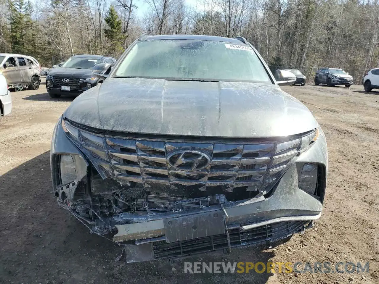 5 Photograph of a damaged car KM8JCCD1XRU162395 HYUNDAI TUCSON 2024