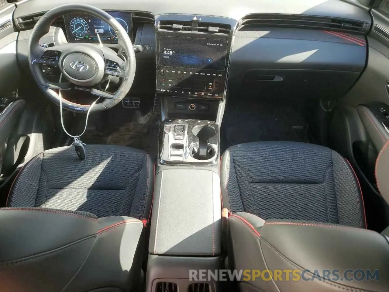 8 Photograph of a damaged car KM8JCCD1XRU228086 HYUNDAI TUCSON 2024