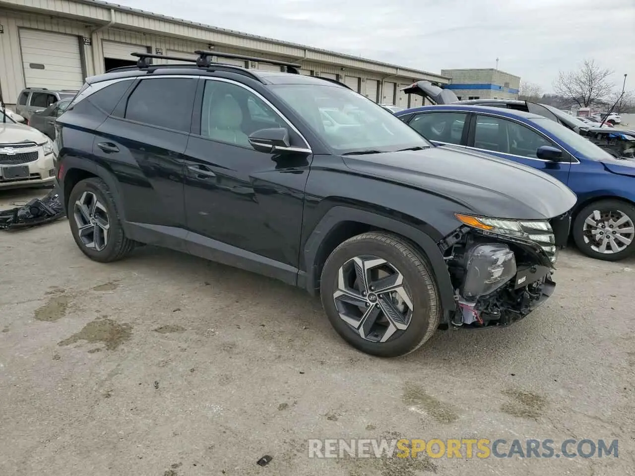 4 Photograph of a damaged car KM8JECD10RU234019 HYUNDAI TUCSON 2024