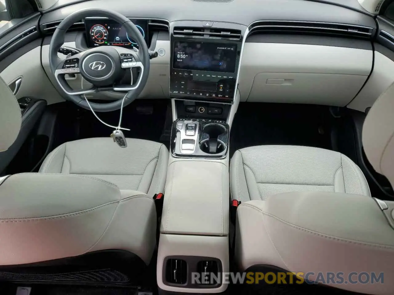 8 Photograph of a damaged car KM8JECD10RU234019 HYUNDAI TUCSON 2024