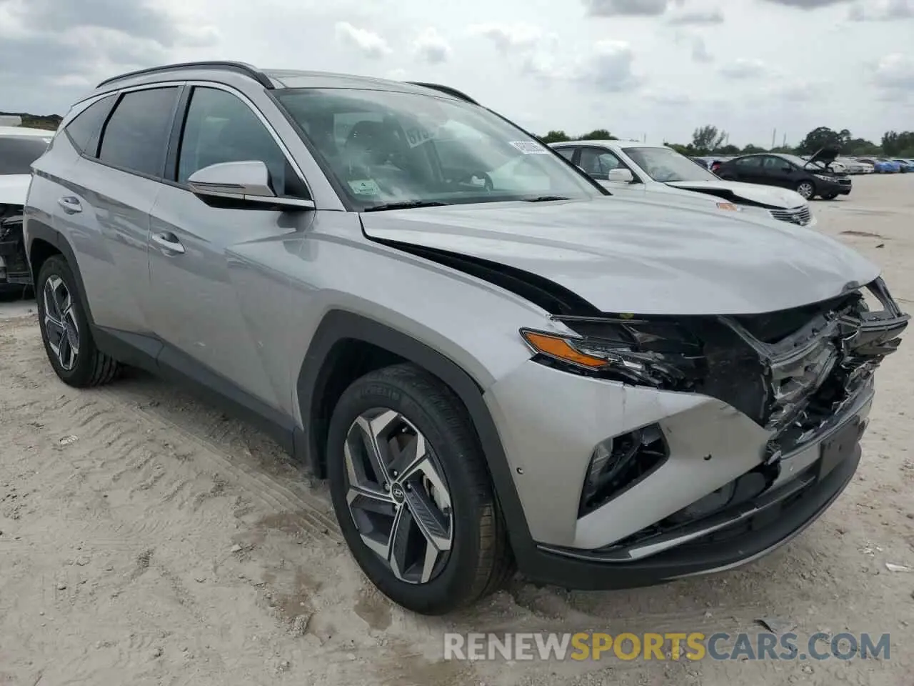 4 Photograph of a damaged car KM8JECD12RU188659 HYUNDAI TUCSON 2024