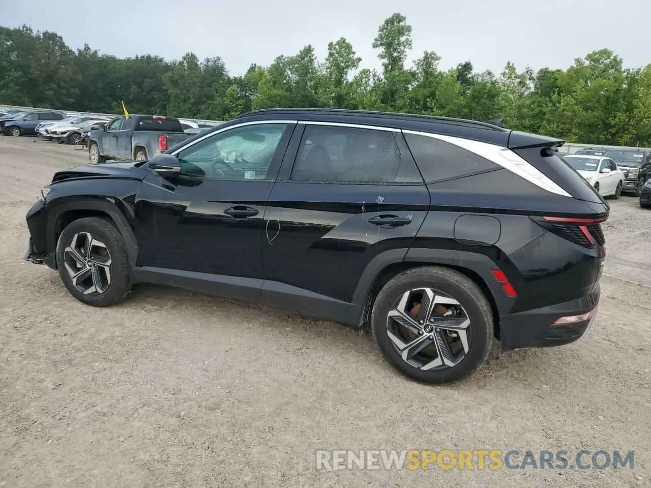 2 Photograph of a damaged car KM8JECD16RU196800 HYUNDAI TUCSON 2024