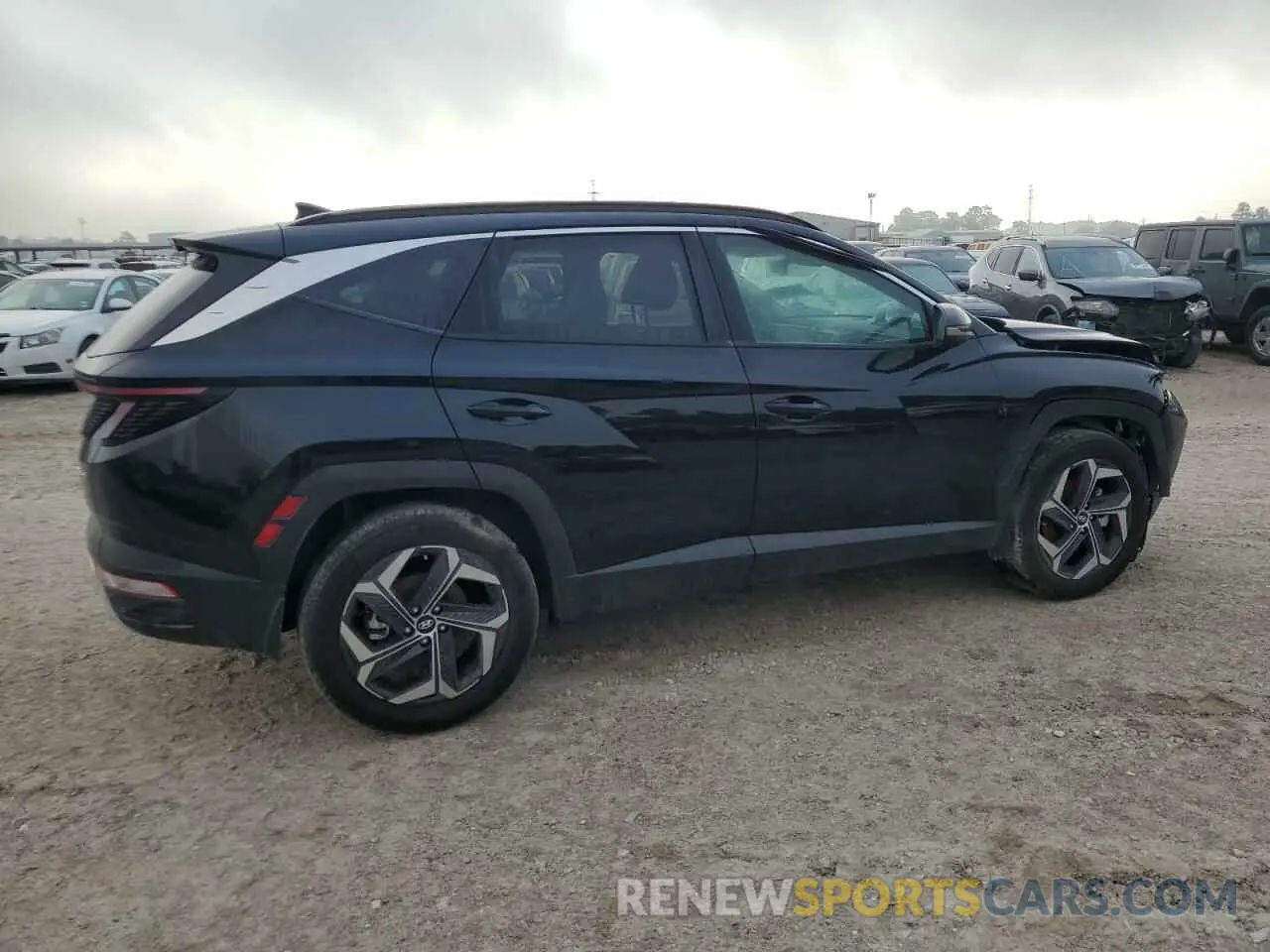 3 Photograph of a damaged car KM8JECD16RU196800 HYUNDAI TUCSON 2024