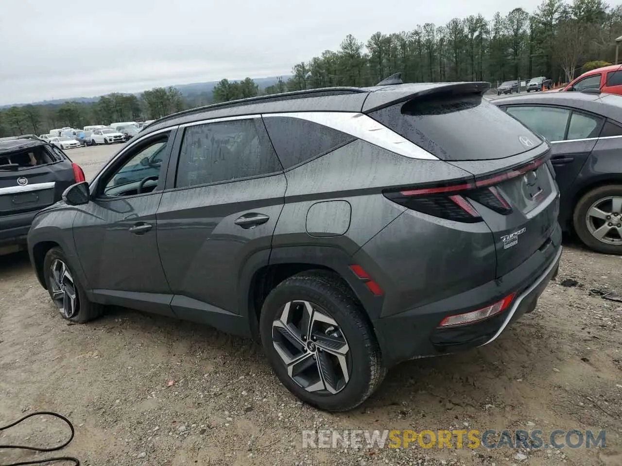 2 Photograph of a damaged car KM8JECD17RU212583 HYUNDAI TUCSON 2024