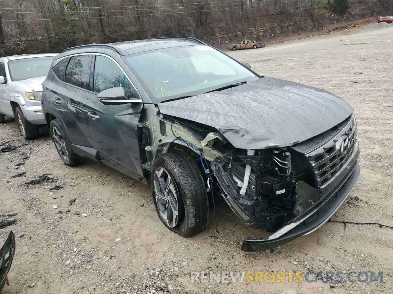 4 Photograph of a damaged car KM8JECD17RU212583 HYUNDAI TUCSON 2024