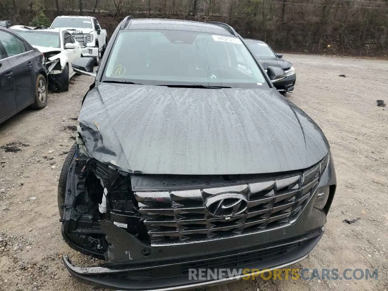 5 Photograph of a damaged car KM8JECD17RU212583 HYUNDAI TUCSON 2024