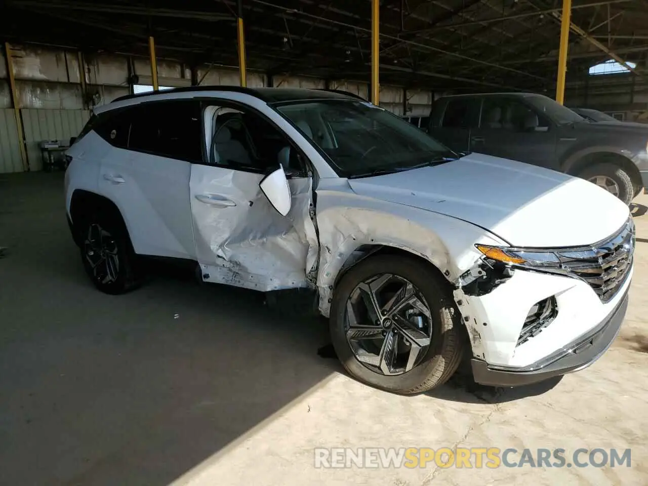 4 Photograph of a damaged car KM8JECD18RU145671 HYUNDAI TUCSON 2024
