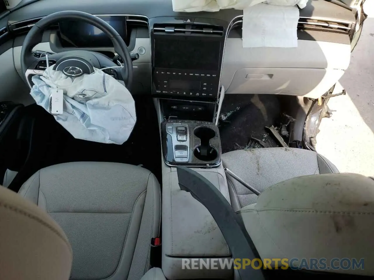 8 Photograph of a damaged car KM8JECD18RU156296 HYUNDAI TUCSON 2024