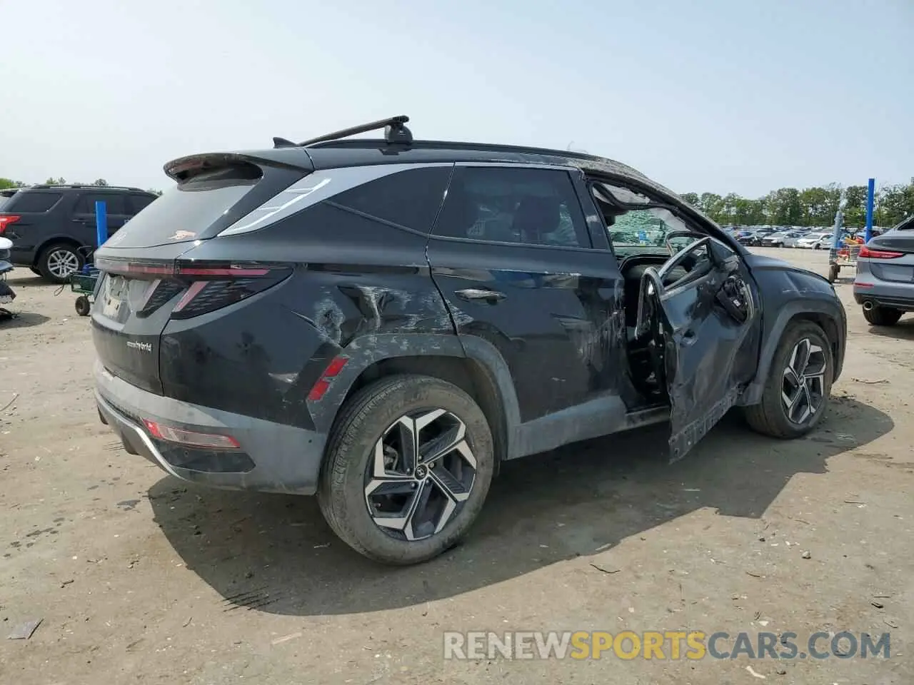 3 Photograph of a damaged car KM8JECD18RU199830 HYUNDAI TUCSON 2024