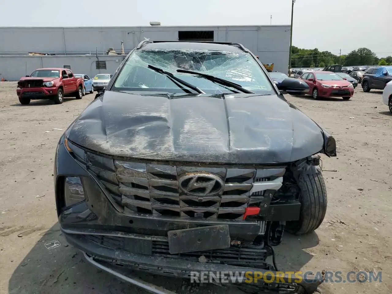 5 Photograph of a damaged car KM8JECD18RU199830 HYUNDAI TUCSON 2024