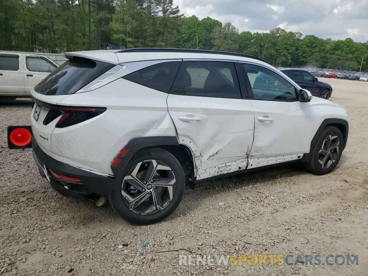 3 Photograph of a damaged car KM8JECD19RU177108 HYUNDAI TUCSON 2024