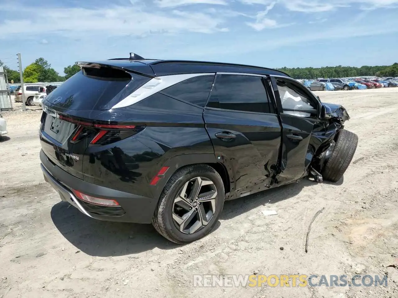 3 Photograph of a damaged car KM8JECD19RU214335 HYUNDAI TUCSON 2024