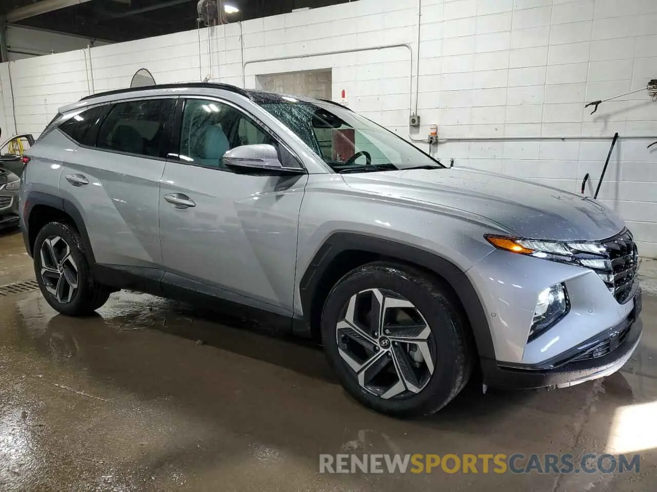 4 Photograph of a damaged car KM8JECD1XRU203182 HYUNDAI TUCSON 2024