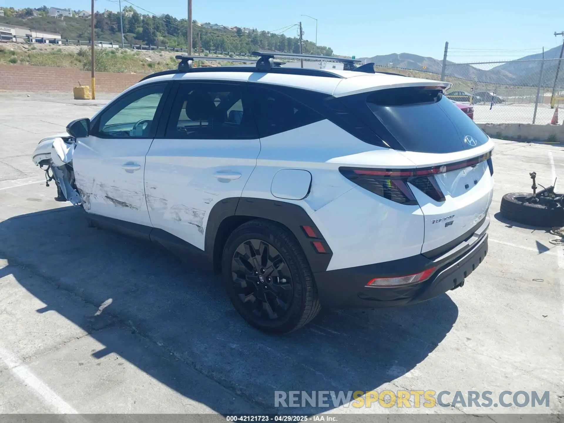 3 Photograph of a damaged car KM8JF3DE0RU313299 HYUNDAI TUCSON 2024
