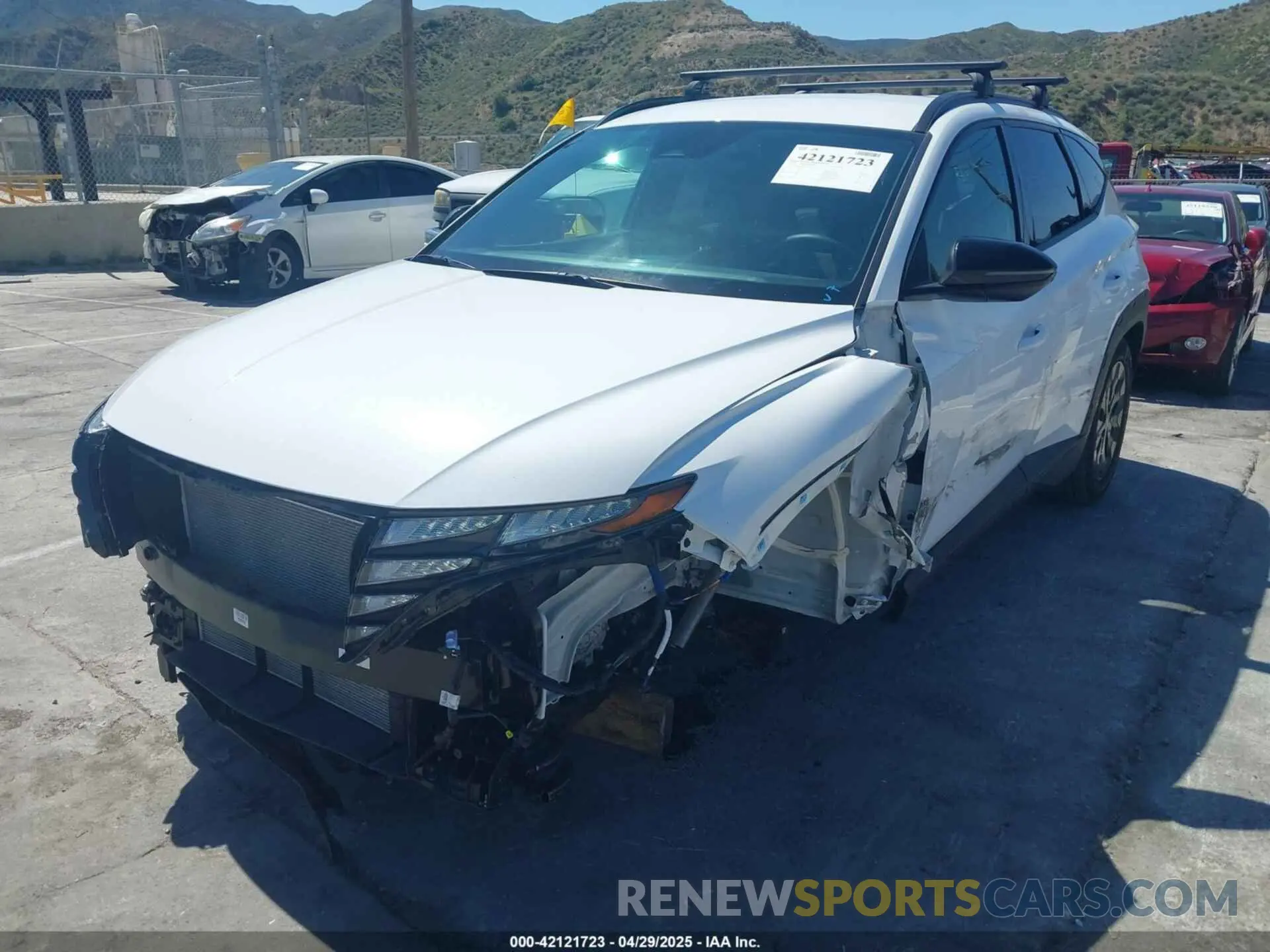6 Photograph of a damaged car KM8JF3DE0RU313299 HYUNDAI TUCSON 2024