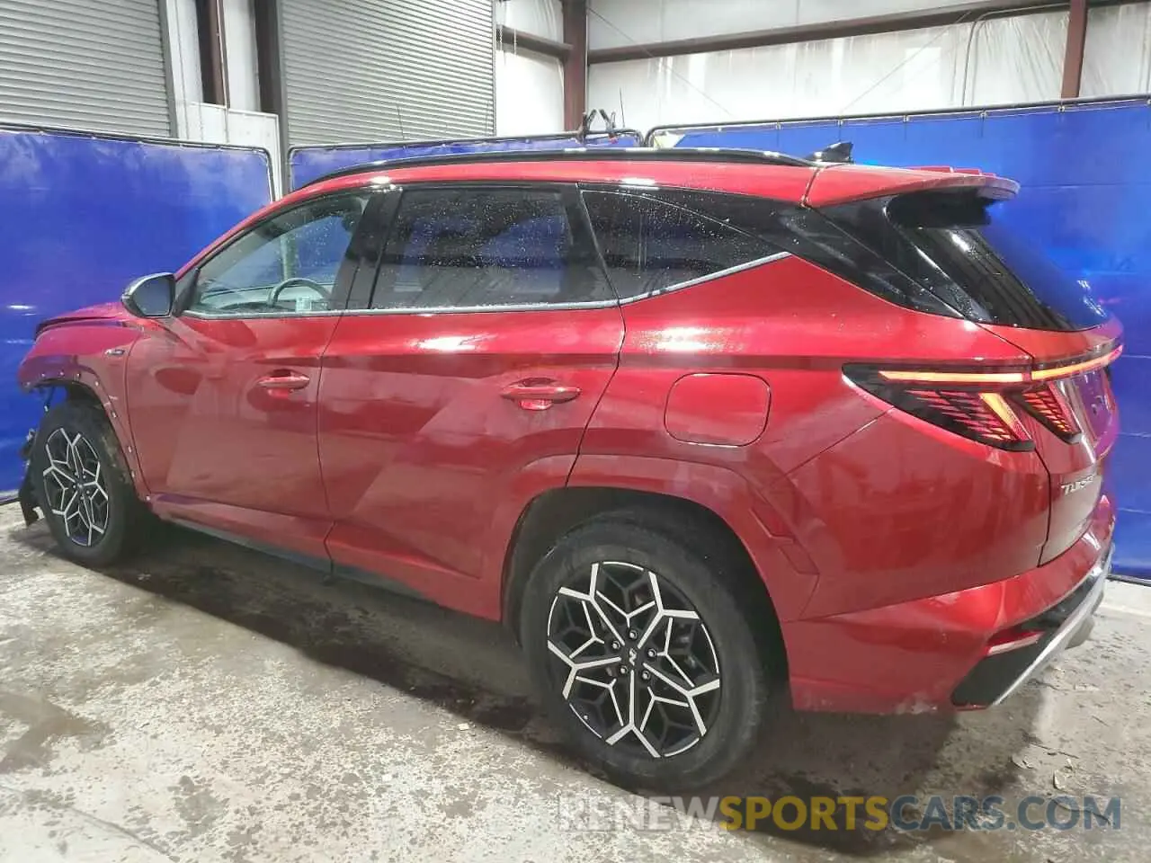 2 Photograph of a damaged car KM8JFCD13RU191101 HYUNDAI TUCSON 2024