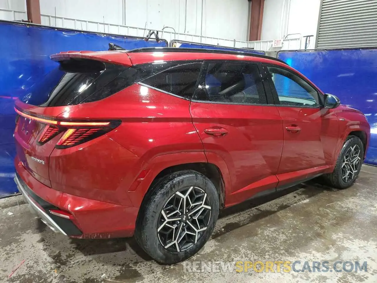 3 Photograph of a damaged car KM8JFCD13RU191101 HYUNDAI TUCSON 2024