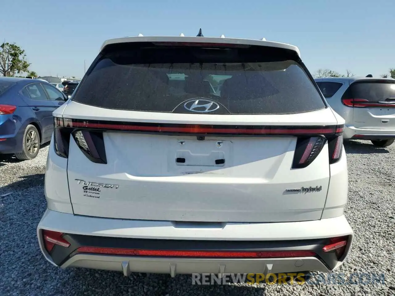 6 Photograph of a damaged car KM8JFCD13RU194290 HYUNDAI TUCSON 2024