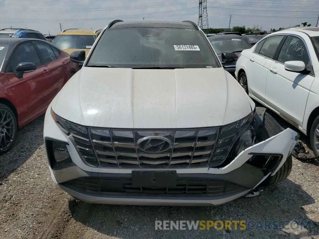 5 Photograph of a damaged car KM8JFCD14RU167213 HYUNDAI TUCSON 2024
